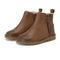 Winston Wool-lined - Kids Enkellaars - Gevoerd met wol - Tan Leather