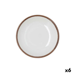 Bidasoa Orion - Diep bord - Stapelbaar - Wit Ø 20 cm (6 Stuks)