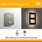 Paulmann Outdoor Solar huisnummer 8 - 3000K IP44 accu verwisselbaar