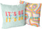 Kussenhoes HappyFriday Aware Okay Multicolour 50 x 50 cm 2 Onderdelen