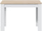 Loungitude Cloe - Vaste bijzettafel - 109 x 67 x 78 cm - Wit/Eiken