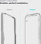 Spigen AGL03387 - AlignMaster Full Cover Glass - 9H gehard glas - Zwart (2 stuks)