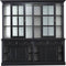 HSM Collection Buffetkast Provence - 220 cm - zwart/wit