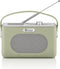 Swan Draagbare Retro Radio DAB+ - Groen - met Bluetooth