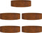 vidaXL - Tuinplanten - 5 - stuks - 80x80x20 - cm - Cortenstaal