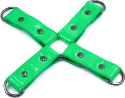 Bondageset Electra Hog Tie Groen