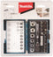 Makita B-54081 - 21-delige schroefbitset met ratel - Kunststof box (1 set)