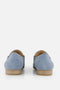 Marco Tozzi Denim Instappers - Vegan - Goudkleurige gesp - Blauw - Maat 40