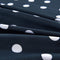 vidaXL Dekbedovertrekset polkadotprint 240x220/80x80 cm