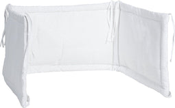 Jollein Bedomrander - 180x40 cm - Katoen - Wit