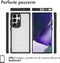iMoshion Hoesje Geschikt voor Samsung Galaxy S23 Ultra Hoesje - iMoshion Rugged Hybrid Case - Zwart / Transparant