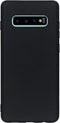 iMoshion Hoesje Geschikt voor Samsung Galaxy S10 Plus Hoesje Siliconen - iMoshion Color Backcover - Zwart