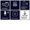 Siemens SN25ZI08CE - Vaatwasser - 14 couverts - RVS look - WiFi connect