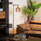 Lucide JOANET - Vloerlamp - 1xE27 - 150 cm - Fumé