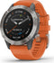 Garmin fēnix 6 - Smartwatch - GPS multi-sport met muziek - Grijs (Oranje)