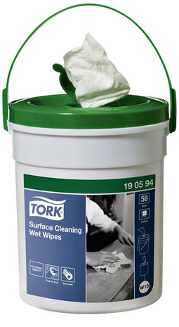 Tork - Reinigingsdoekjes Surface W15 sterke textuur wit 190594