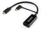 SpeaKa Professional SP-9015340 - HDMI Adapterkabel - 1x HDMI-bus 1x USB-C - Zwart (15 cm)