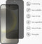 Accezz Gehard Glas Privacy Screenprotector - Samsung Galaxy S24 - 9H gehard glas - Zwart