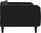 vidaXL - Slaapbank - 90x200 - cm - fluweel - zwart