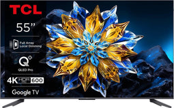 TCL 55C61B Pro - 55 inch - 4K QLED - Full Array Local Dimming - Dolby Atmos - Google TV (2024)