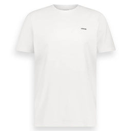 Lebasq Parker Crew T-Shirt - Relaxed fit - 95% katoen - Wit - XL