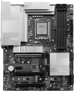 MSI PRO Z890-P WIFI - Moederbord - Wi-Fi 7 PCIe 5.0 Thunderbolt 4 - ATX
