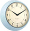 Plint - Wandklok - Retro - 23 cm Doorsnede - Ice