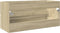 vidaXL - Wastafelkast - 100x38,5x45 - cm - bewerkt - hout - sonoma - eikenkleurig