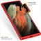 Accezz Samsung Galaxy S22 Ultra - Liquid Silicone Backcover - Schokabsorberend - Rood