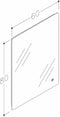 Kame Grace LED Spiegel - 120x80 cm - Touch bediening - IP44 - Rechthoekig
