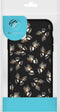 iMoshion Hoesje Geschikt voor iPhone 12 Pro / 12 Hoesje Siliconen - iMoshion Design hoesje - Wit / Zwart / Butterfly Black