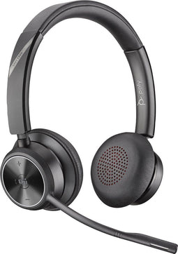 Poly Savi 7320 - Draadloze DECT headset - Noise cancelling microfoon - Zwart