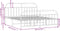 vidaXL - Bedframe - met - hoofd- - en - voeteneinde - metaal - wit - 180x200 - cm