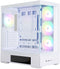 Zalman P40 DS - ATX Semi-toren doos - LCD aanraakscherm - Wit