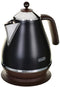 DeLonghi Icona Vintage KBOV 2001 - Waterkoker 1,7L - 360° draaibaar - Zwart