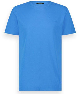LEBASQ The Baker - T-shirt - Biologisch katoen - Korte mouw - Blauw - XL