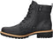 Ecco Elaina - Dames veterboot - Hoogwaardig nubuckleer - Zwart - Maat 38