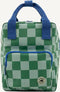 Studio Ditte Rugzak Blokjes S - Groen/Blauw