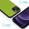 iMoshion Hoesje Geschikt voor iPhone 13 Hoesje Met Pasjeshouder - iMoshion Uitneembare 2-in-1 Luxe Bookcase - Groen