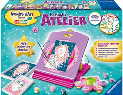 Tekeningen om te schilderen Ravensburger Fantastic 'Atelier Art Number