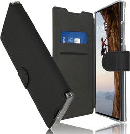 Accezz Hoesje Geschikt voor Samsung Galaxy S23 Ultra Hoesje Met Pasjeshouder - Accezz Xtreme Wallet Bookcase - Zwart