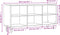 vidaXL - Tv-meubel - 103,5x30x50 - cm - bewerkt - hout - betongrijs