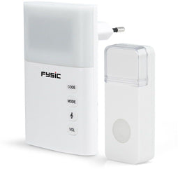 Fysic FD-110 - Deurbel - 36 melodieën - Wit