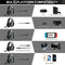 PHOINIKAS G2000 BT - Gaming headset - Bedraad en Bluetooth - Zwart