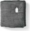 Nedis Elektrische Deken - Bovendeken - 2 Personen - 200 x 180 cm - 9 Warmte Standen - Wasmachinebestendig - Oververhittingsbeveiliging - Digitale bediening - Fleece