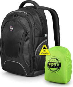 Port Designs Courchevel II ECO - Laptop Rugzak - tot 16 inch - 21L - Gerecycled Materiaal - Zwart