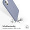 Accezz iPhone 11 - Liquid Silicone Backcover - Schokabsorberend - Paars
