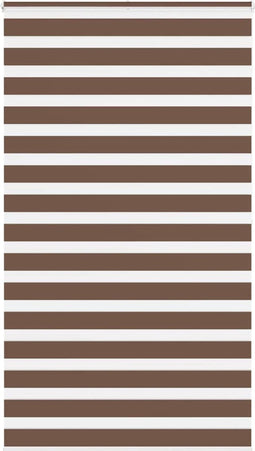 vidaXL - Plisségordijn - 55x100 - cm - stofbreedte - 54,4 - cm - polyester
