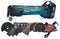 Makita DTM51RMJX3 - Multitool - 18V 4,0Ah - 41 delige Accessoire set (2 stuks)