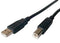 Sharkoon 4044951015283 - USB 2.0 kabel - USB-A naar USB-B - 500 cm - Zwart